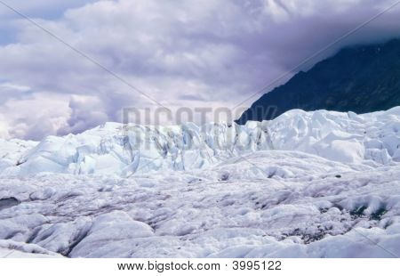 Matanuska buzul dağlar Palmer Alaska yakınında karşı