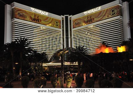 Vulcano al Mirage Hotel & Casinò di Las Vegas