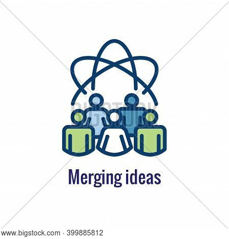 Companies Merging Together, One Buying Out The Other & Icon Set Banner