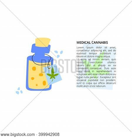 Medical Cannabis In Oil With Article Text