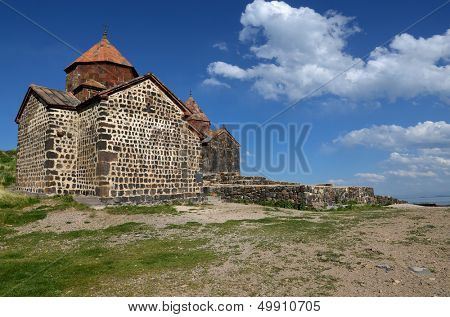 Monastic complex Sevanavank. Sevan lake. Armenia