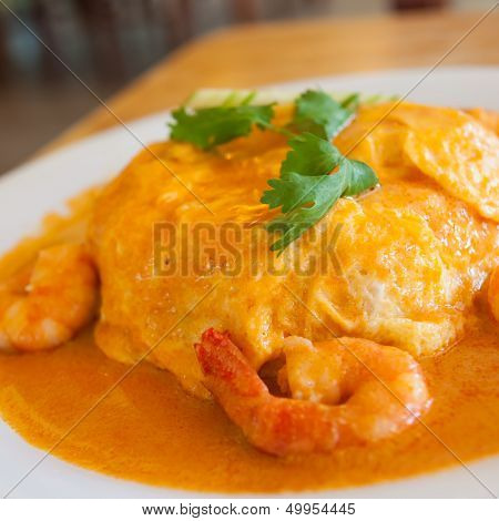Rice And Scrambled Eggs