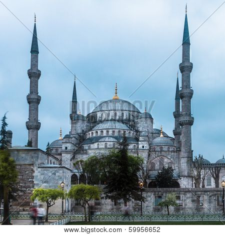 Blue ( Sultan Ahmed ) Mosque, Istanbul, Turkey