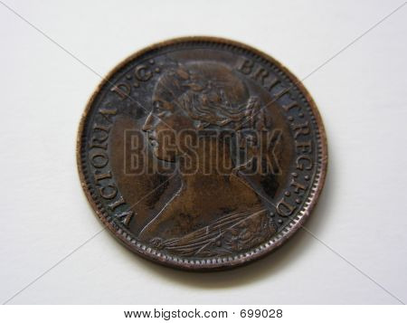 1866 Queen Victoria Farthing, Köpfe