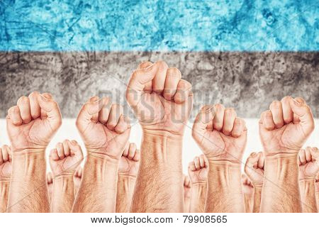 Estonia Labour Movement, Workers Union Strike