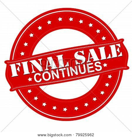 Final Sale Continues