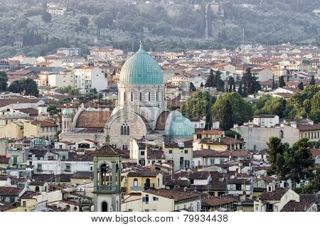 Jewish synagogue in Florence