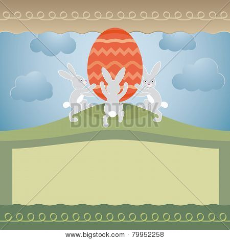 easter greeting card design