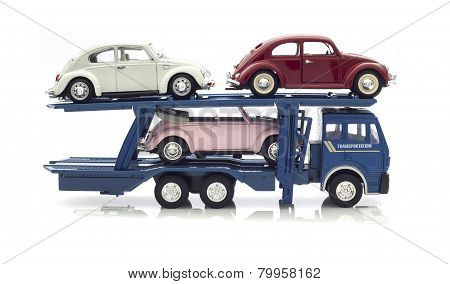 3 Vw Beetles Transporter