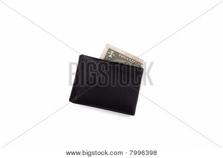 Plånbok med USA dollar