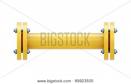 Direct Connection Portion Of The Gas Pipe