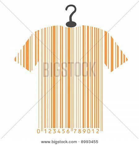 shirt as barcode