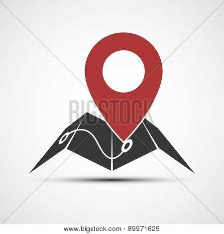 Vector Icons Map