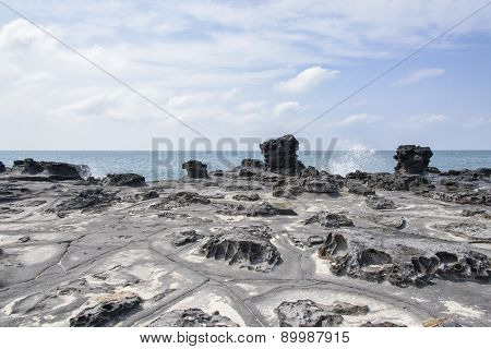 Landscape Of Guem-ri At Olle Trail