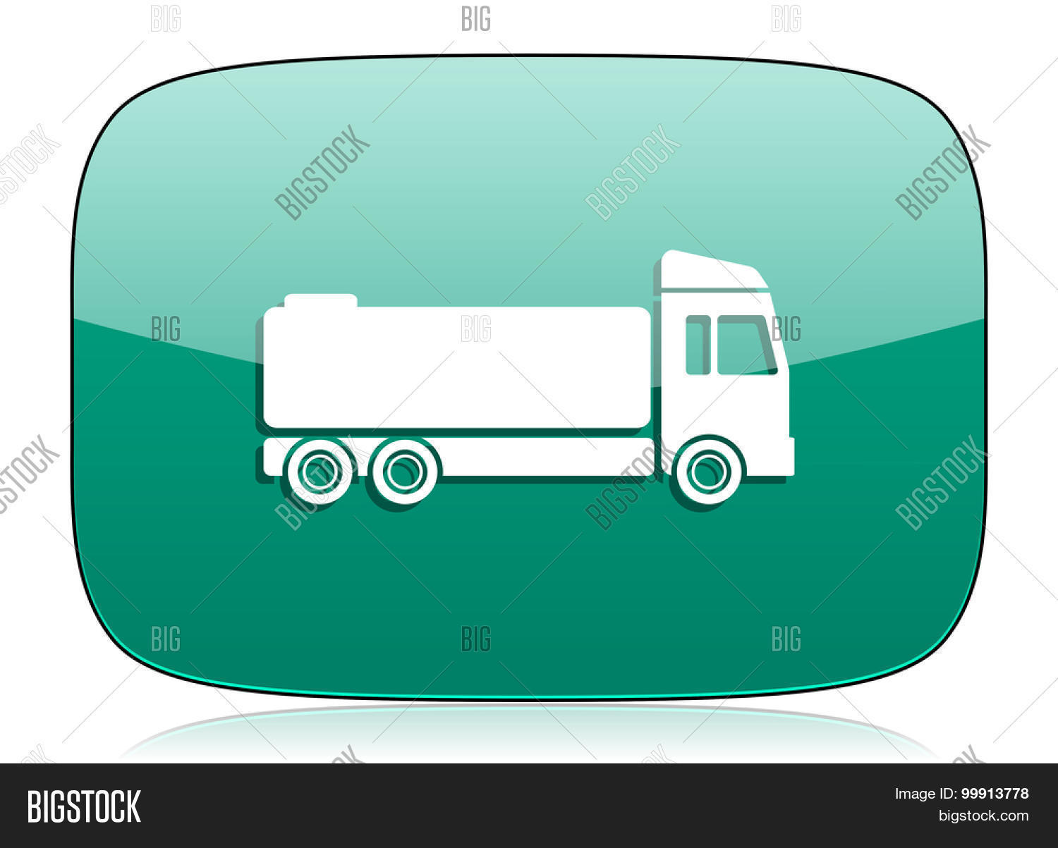 Truck Green Icon Cargo Image & Photo (Free Trial) Bigstock