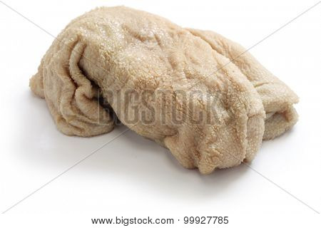 sheep tripe, haggis ingredient isolated on white background
