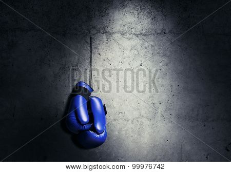 Boxing sport concept