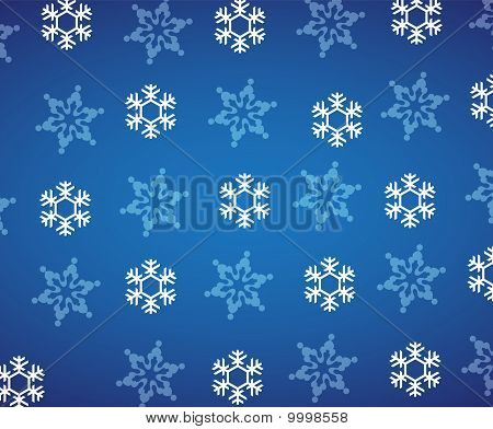 blau Christmas hintergrund
