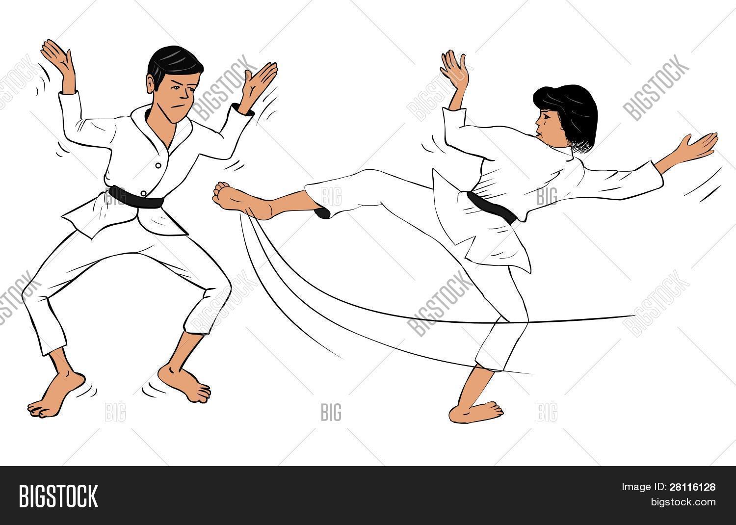 空手道 库存矢量图和库存照片 | bigstock