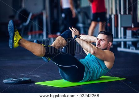 fitness instructor at the gym - control your mind, conquer your