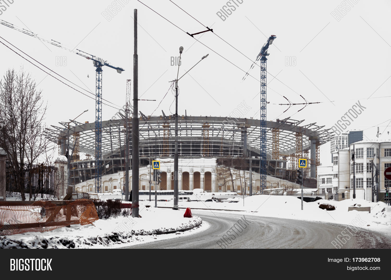 2017: old central stadium rebuilt for soccer world cup in 2018.