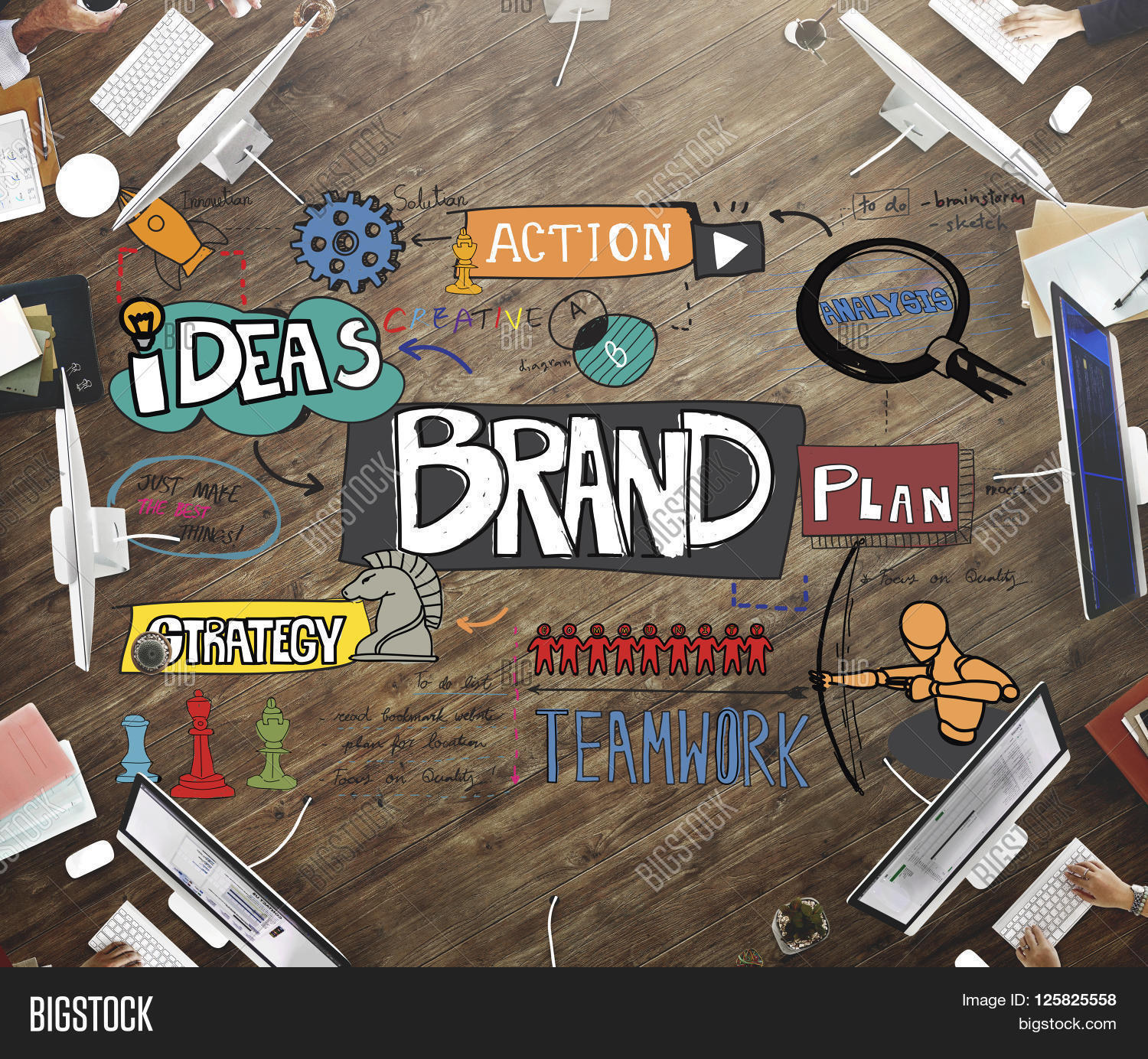 brand branding strategy marketing creative concept