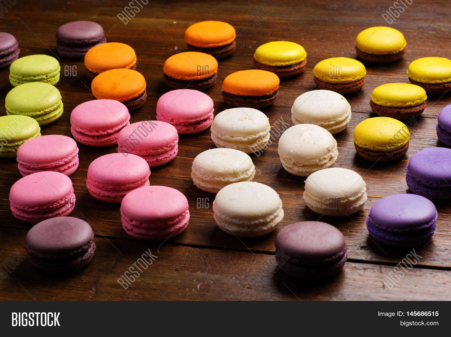 a macaron - sweet meringue based confection