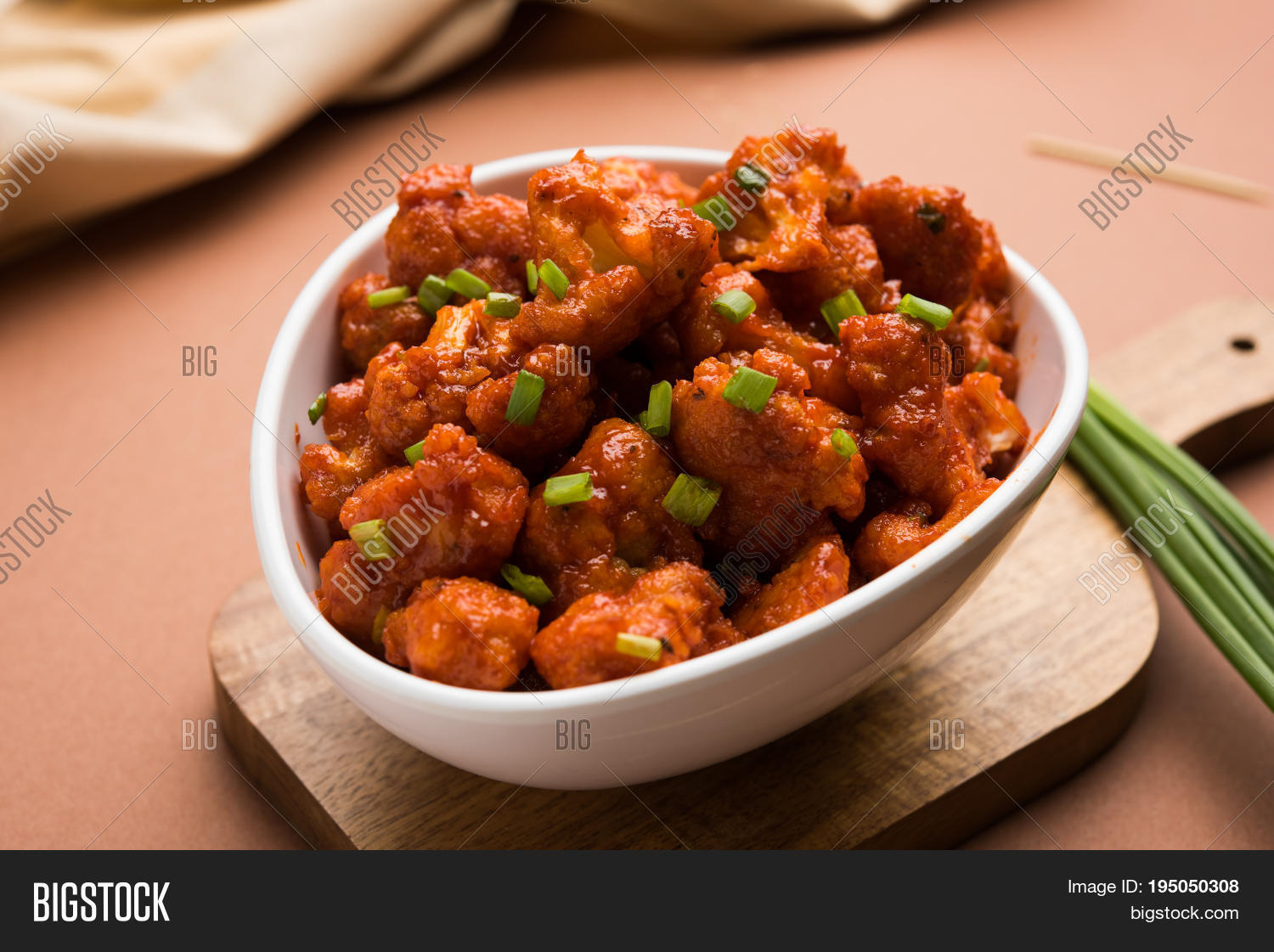 gobi manchurian dry - popular street food of india made of