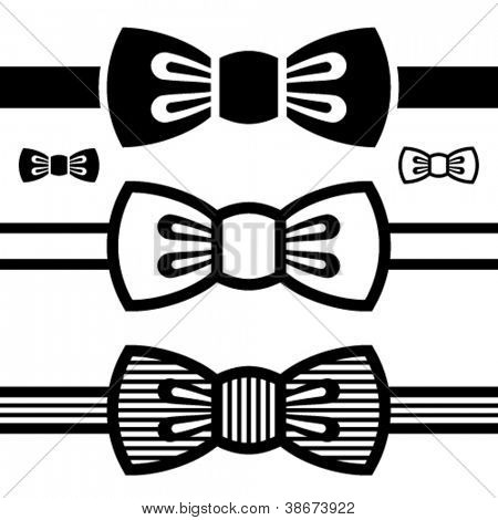 Moño negro vector - Imagui